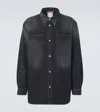 Acne Studios Karto Darkside Denim Shirt In Blue