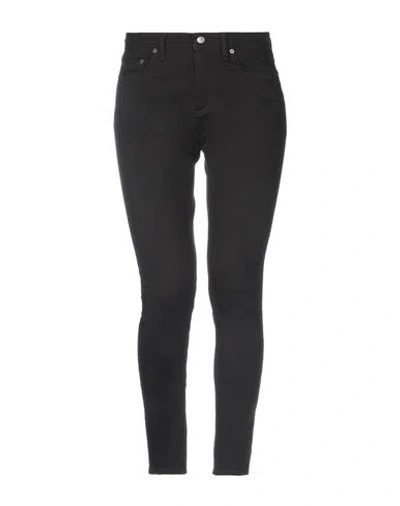 Acne Studios Denim Pants In Black