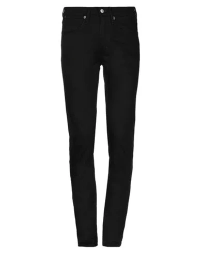Acne Studios Denim Pants In Black