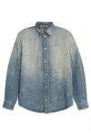 Acne Studios Setar Trafalgar Unisex Shirt In Blue