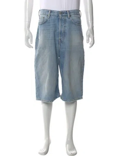 Pre-owned Acne Studios Denim Shorts In Blue