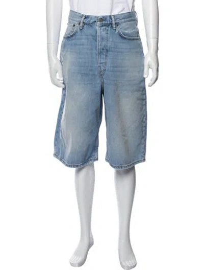 Pre-owned Acne Studios Denim Shorts In Blue