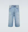 Acne Studios Denim Shorts In Blue
