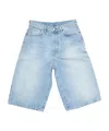 Acne Studios Denim Shorts In Blue