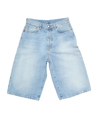 Acne Studios Denim Shorts In Blue