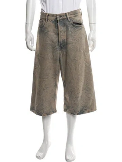 Pre-owned Acne Studios Denim Shorts In Neutral