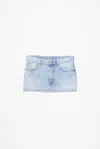 Acne Studios Denim Skirt In Light Blue