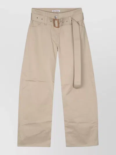 Acne Studios Denim Straight-leg Jeans In Neutral