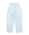 Acne Studios Denim Trousers In Blue