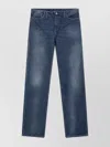 Acne Studios Denim Trousers Five-pocket Design In Multi