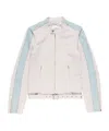 Acne Studios Denim-panel Jacket In White