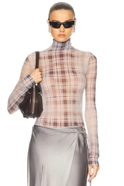 Acne Studios Denise Top In Black & White
