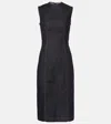 Acne Studios Denka Stretch Denim Sheath Dress In Blue