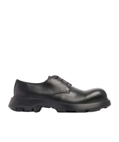 Acne Studios Derby Loafers In Black