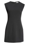 Acne Studios Devy A-line Minidress In Black