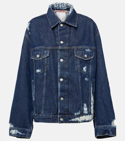 Acne Studios Denim Jacket In Blue