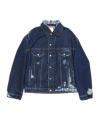 Acne Studios Distressed Oversize Denim Jacket Blue In Blue