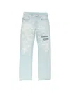 Acne Studios Distressed-details Jeans In Blue