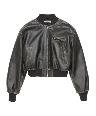 ACNE STUDIOS ACNE STUDIOS ZIP-UP BOMBER JACKET