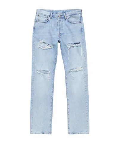 Acne Studios Distressed Jeans - 1996m In Blue