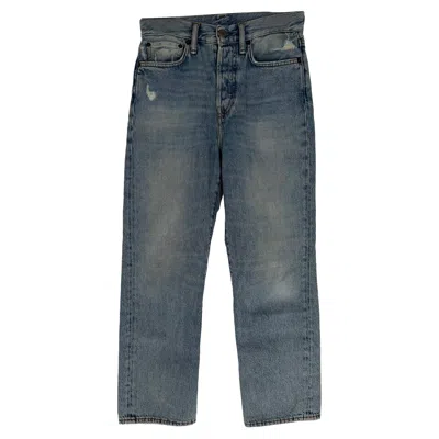 Pre-owned Acne Studios Distressed Jeans In Blue Cotton
