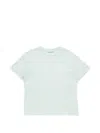 Acne Studios Distressed Logo T-shirt In Green