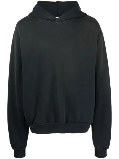 Acne Studios Distressed Relaxed Fit Sweater In Black