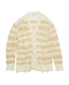 Acne Studios Ssense Exclusive Beige Cardigan In Nude