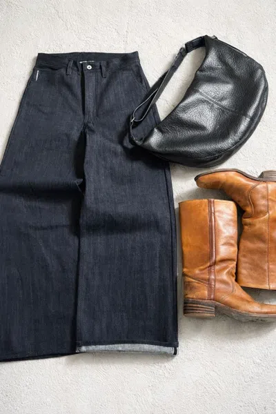 Pre-owned Acne Studios Doof.youth 15.5 oz Deep Indigo Raw Selvedge Denim In Blue