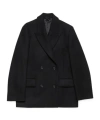 Acne Studios Double-breast Blazer In Black