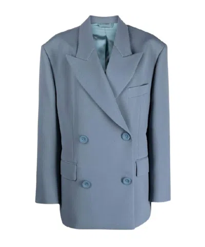 ACNE STUDIOS DOUBLE-BREASTED BUTTON-FASTENING JACKET