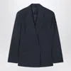 Acne Studios Double-breasted Pinstripe Jacket In Black