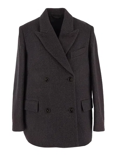 Acne Studios Double-breasted Twill Jacket