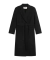 Acne Studios Double-breasted Coat In Black