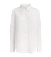 Acne Studios Double-layer Collared Shirt In White