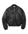 Acne Studios Bomber Jacket Logogram In Black