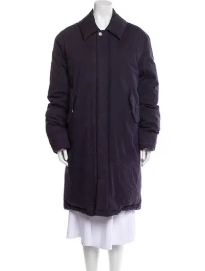 Pre-owned Acne Studios Down Coat In Blue