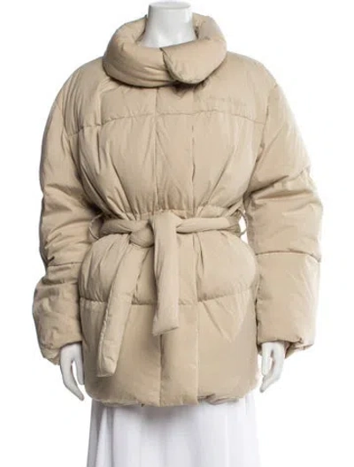 Pre-owned Acne Studios Down Coat In Neutrals