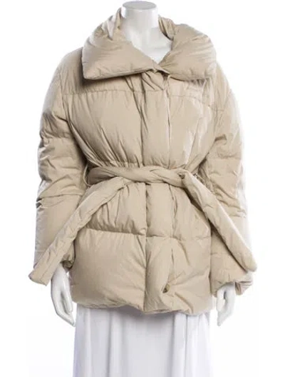 Pre-owned Acne Studios Down Jacket In Neutral