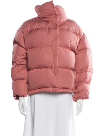 Pre-owned Acne Studios Down Jacket In Pink