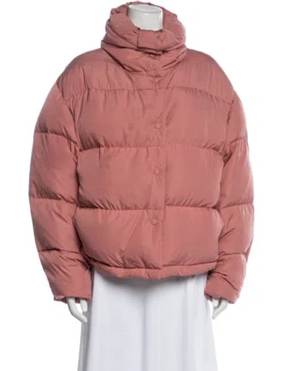 Pre-owned Acne Studios Down Jacket In Pink