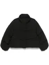 Acne Studios Jackets Padded Drawstring Hem In Black