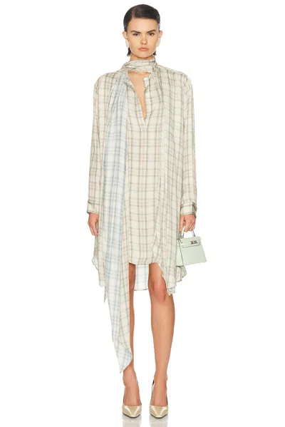Acne Studios Drana Summer Check Dress