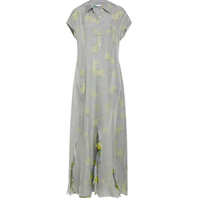 ACNE STUDIOS ACNE STUDIOS DRANEE FLORAL GEORGETTE MAXI SHIRTDRESS