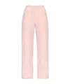 Acne Studios Drawstring Belt Sweatpants In Nude