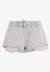 Acne Studios Waistband Elastic Pockets Side In Gray