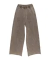 Acne Studios Drawstring Sweatpants In Green