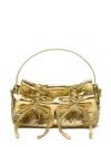 Acne Studios Drawstring Tote Bag In Gold