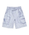 Acne Studios Drawstring Waist Shorts In White