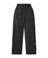Acne Studios Drawstring Wide-leg Track Pants In Black